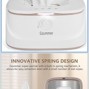 Gzummer White Wipe Warmer